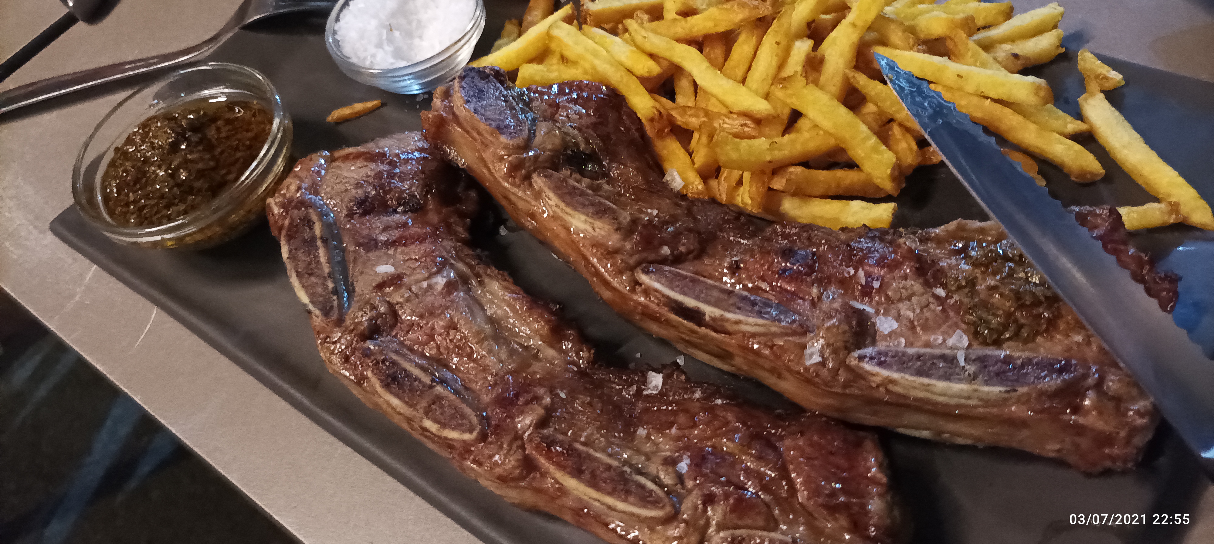 Tira de asado carne argentina de importacion
